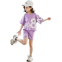 Amazon | [Silver & Style] 韓国子供服 セットアップ 女の子 夏